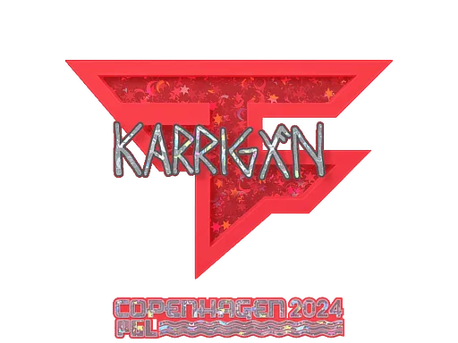 Sticker | karrigan (Glitter) | Copenhagen 2024