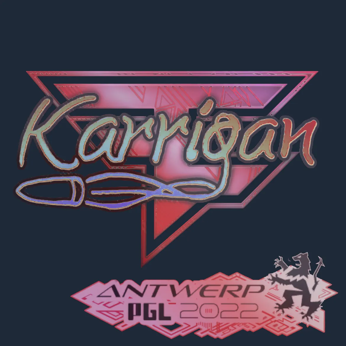 Sticker | karrigan (Holo) | Antwerp 2022