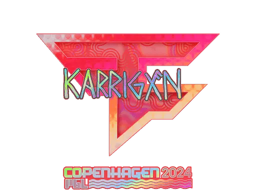 Sticker | karrigan (Holo) | Copenhagen 2024