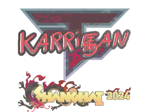 Sticker | karrigan (Holo) | Shanghai 2024
