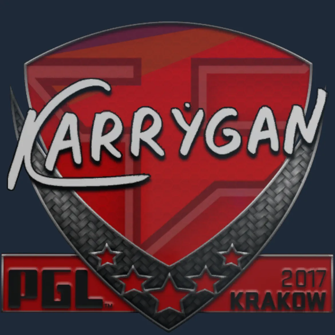 Sticker | karrigan | Krakow 2017