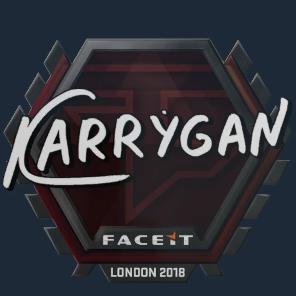Sticker | karrigan | London 2018