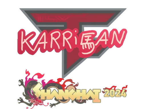 Sticker | karrigan | Shanghai 2024