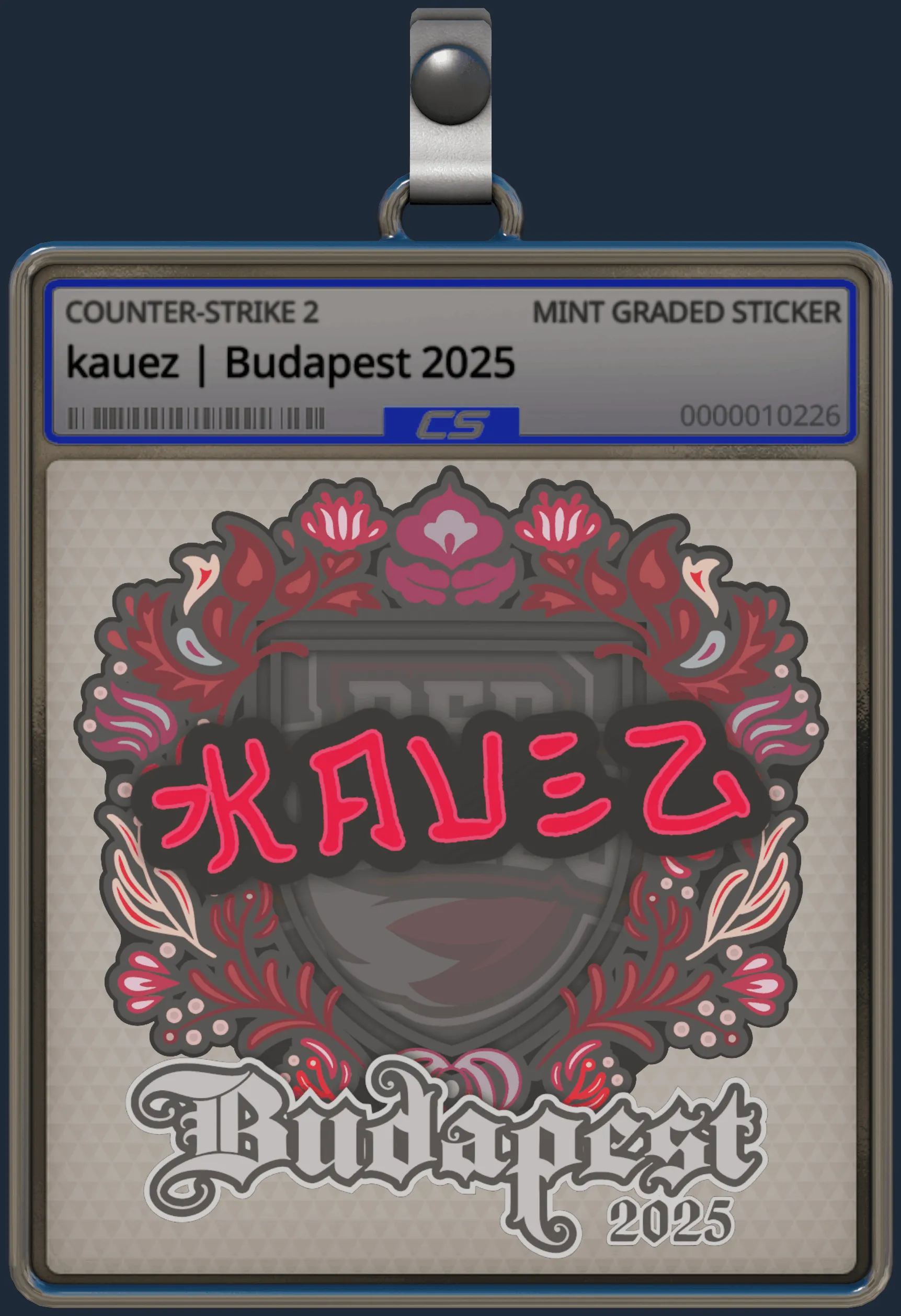 Sticker | kauez | Budapest 2025