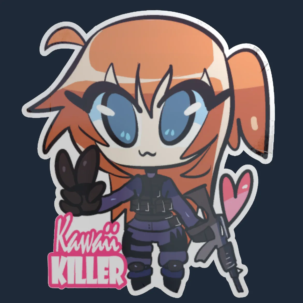 Sticker | Kawaii Killer CT
