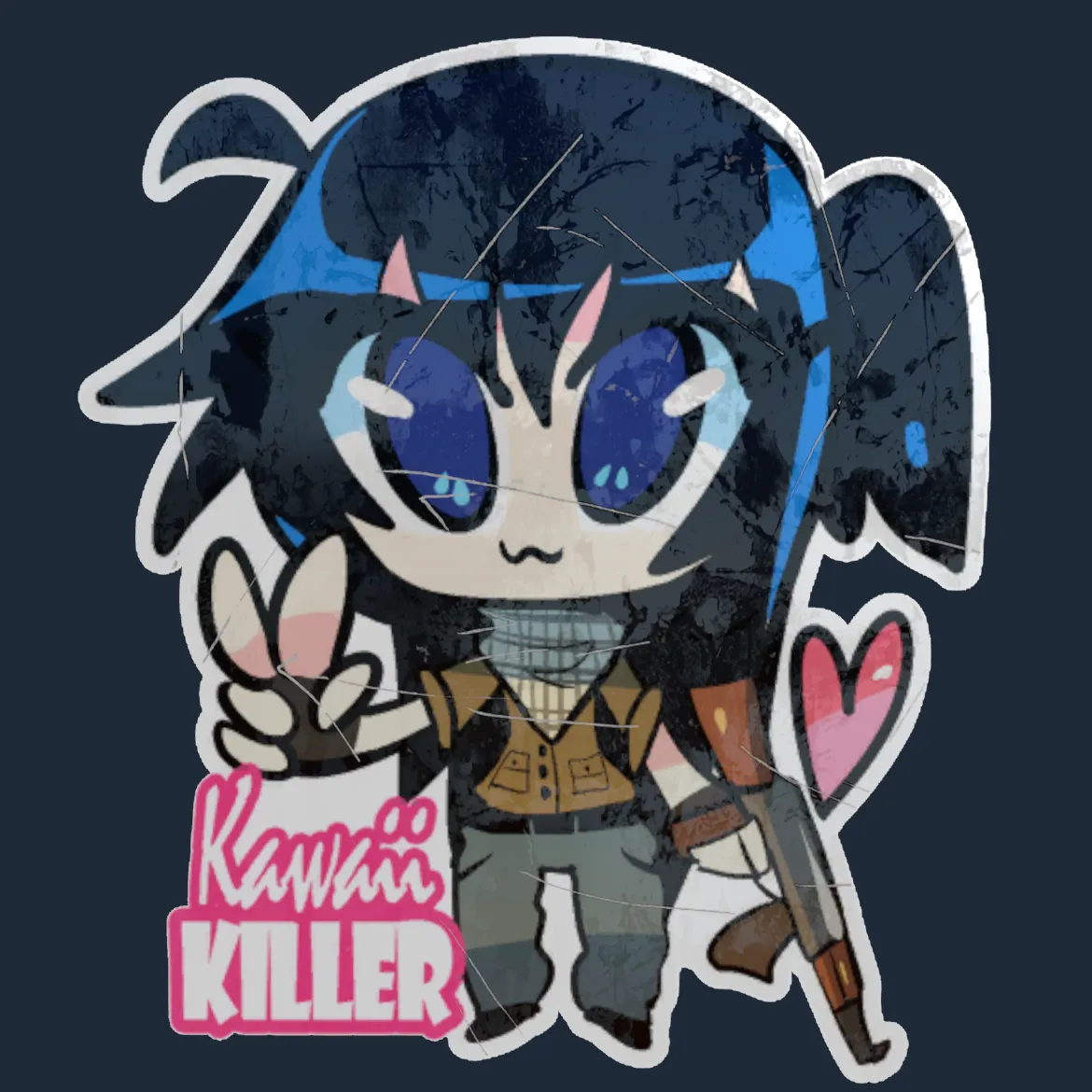 Sticker | Kawaii Killer Terrorist