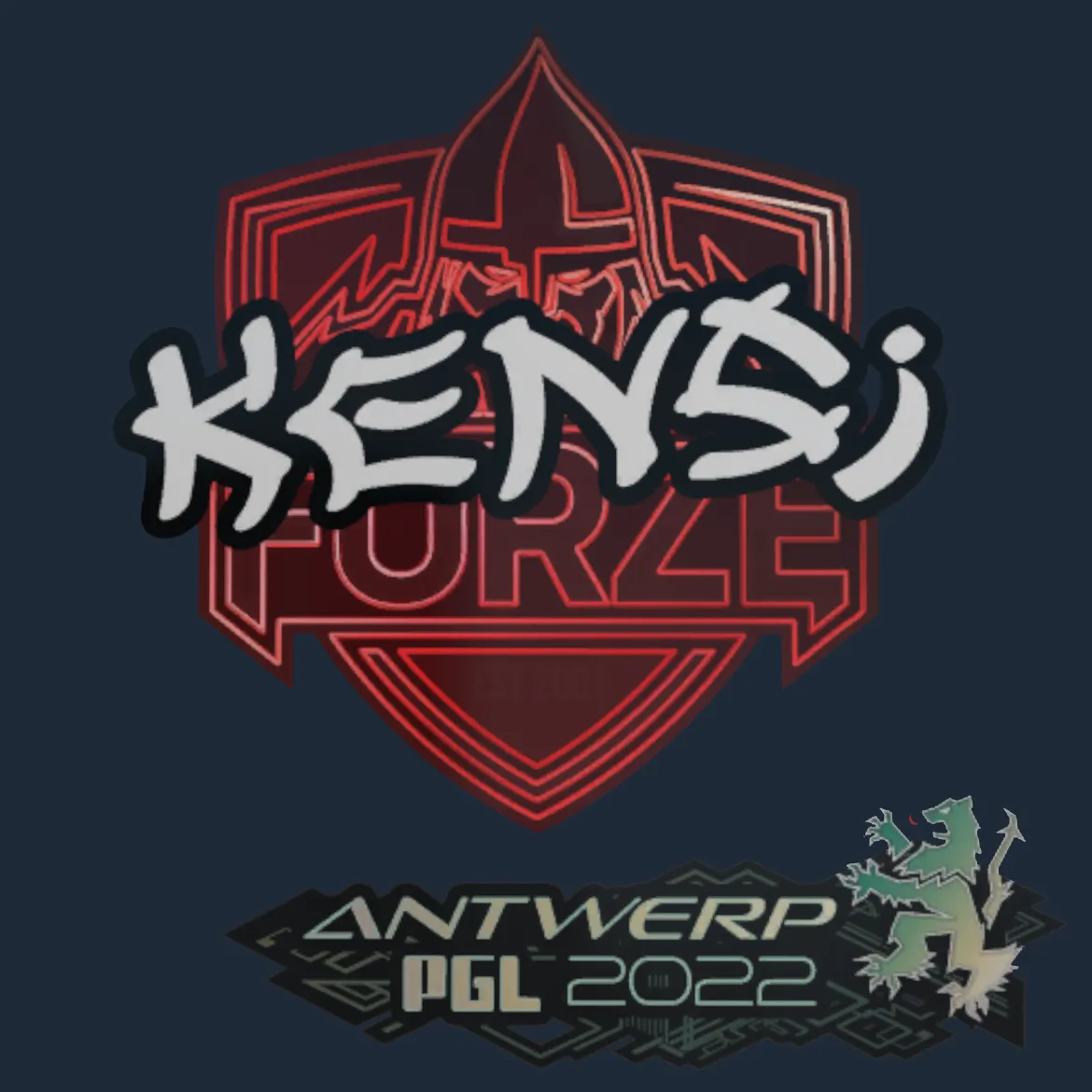 Sticker | KENSi | Antwerp 2022