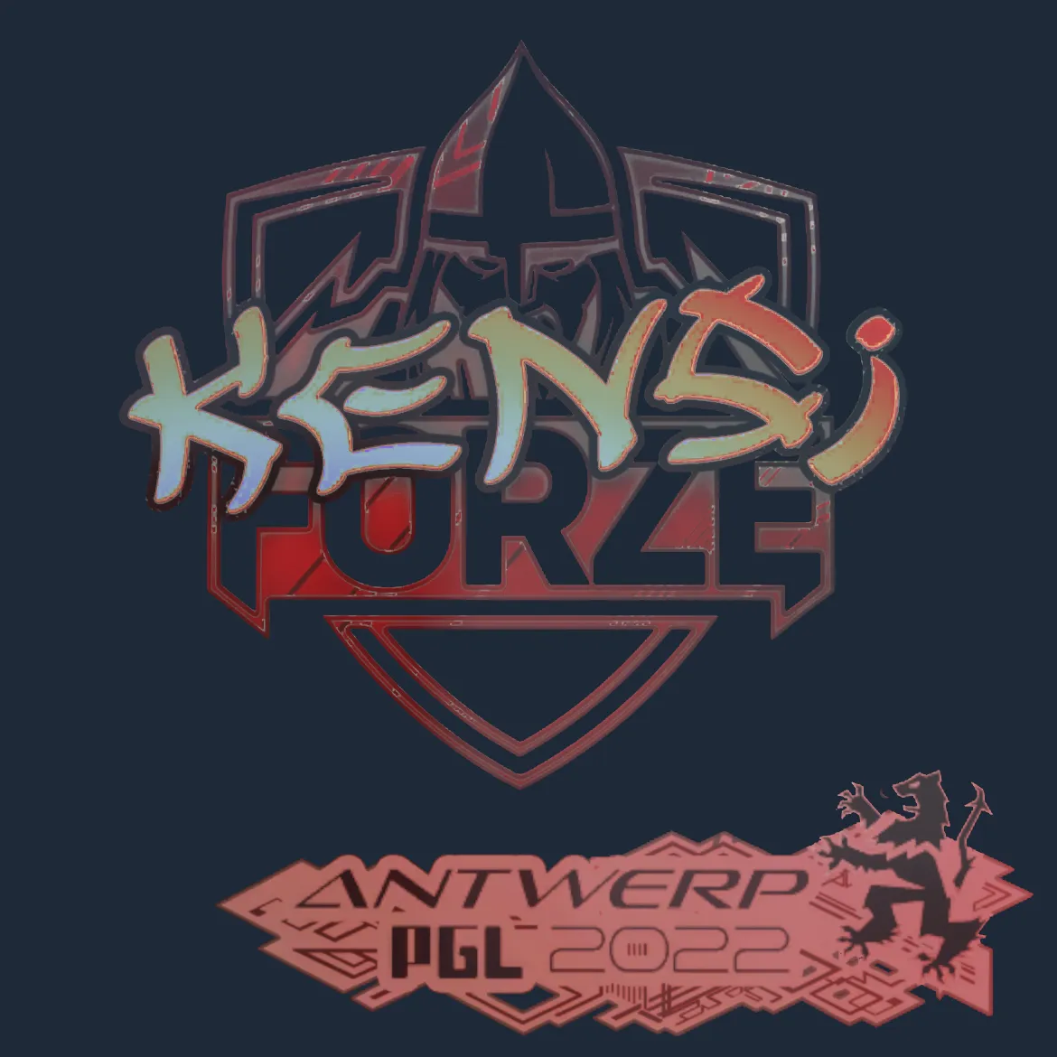 Sticker | KENSi (Holo) | Antwerp 2022
