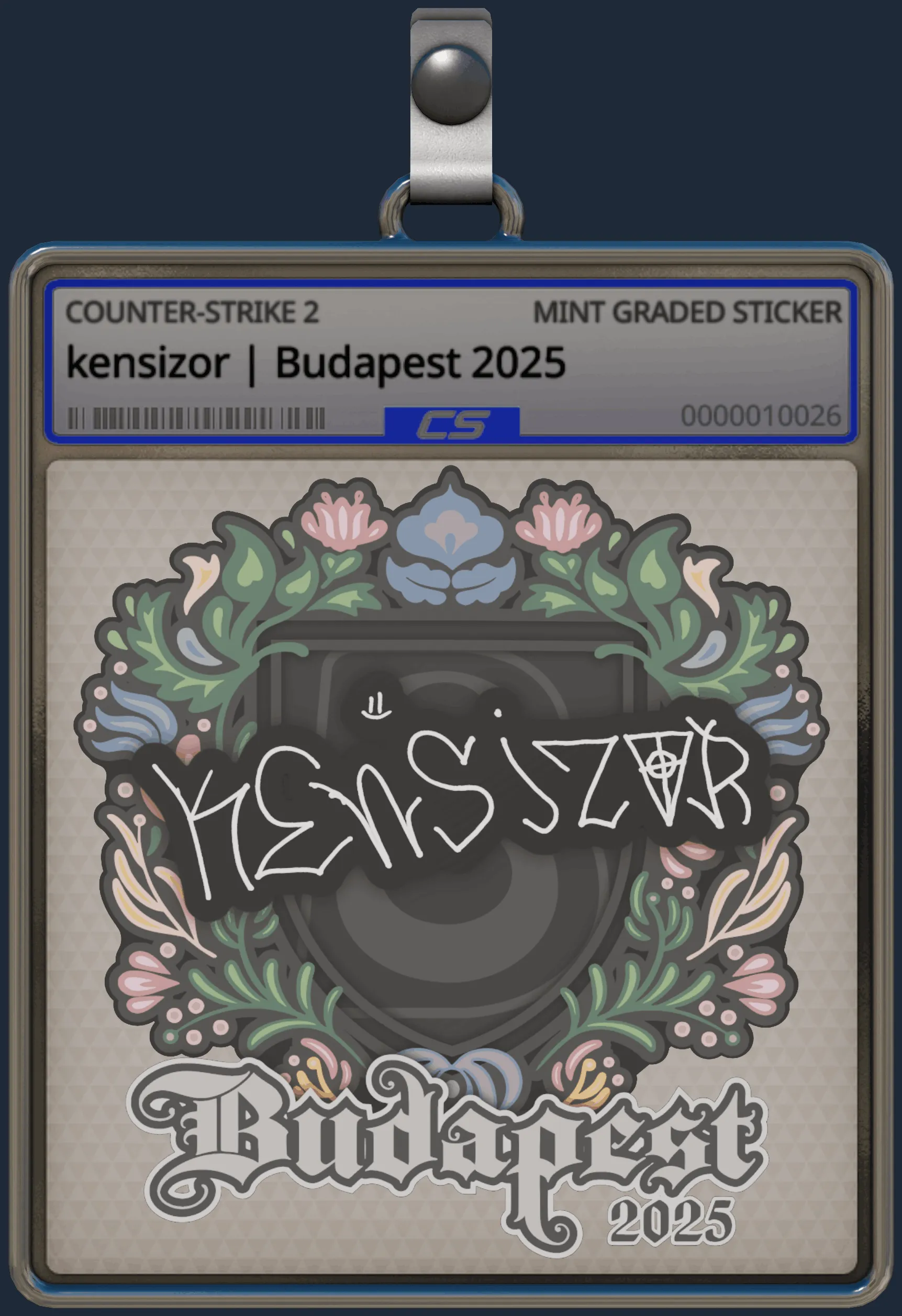 Sticker | kensizor | Budapest 2025