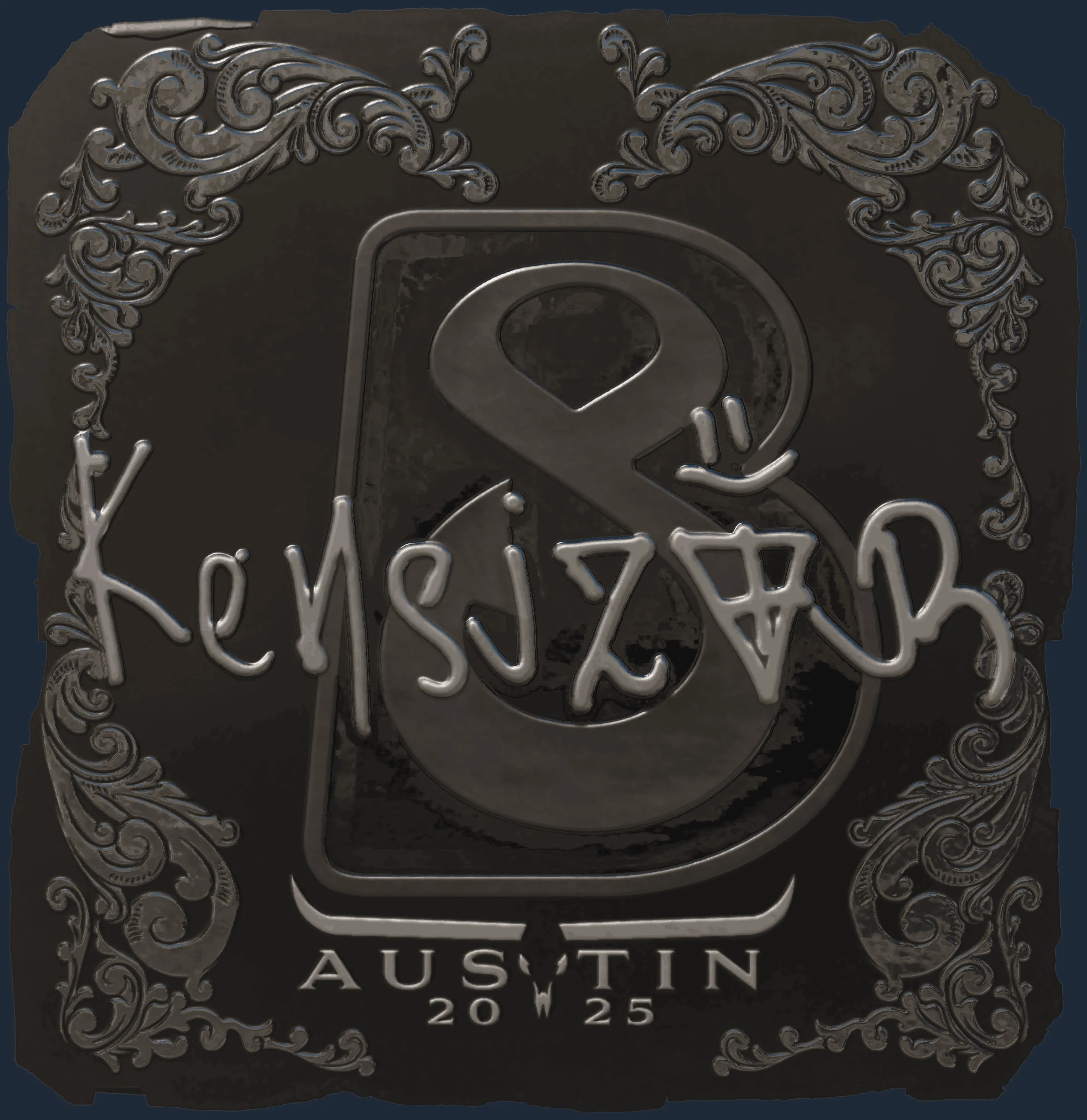 Sticker | kensizor (Foil) | Austin 2025