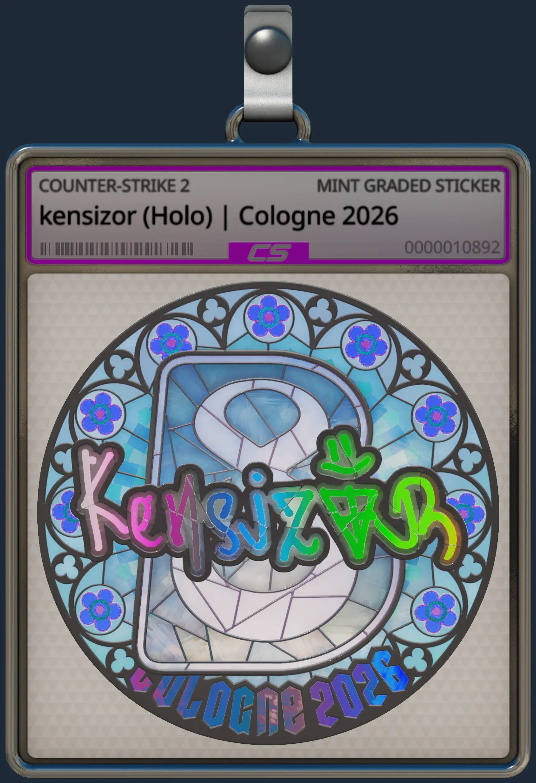 Sticker | kensizor (Holo) | Cologne 2026