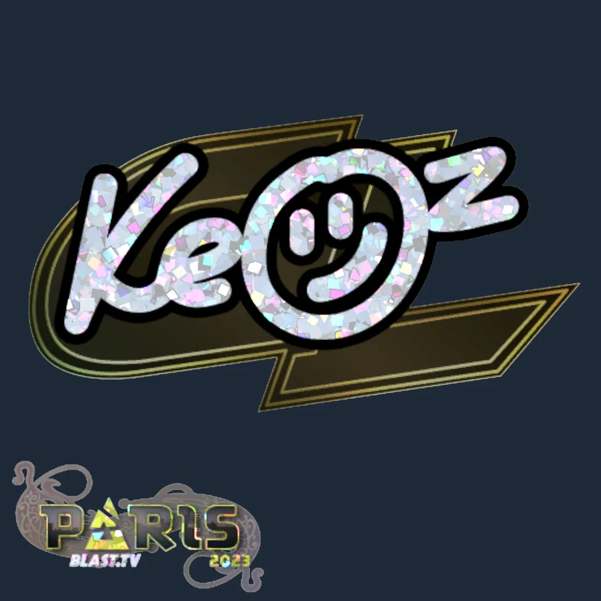 Sticker | Keoz (Glitter) | Paris 2023