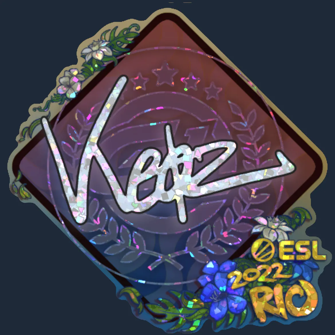 Sticker | Keoz (Glitter) | Rio 2022