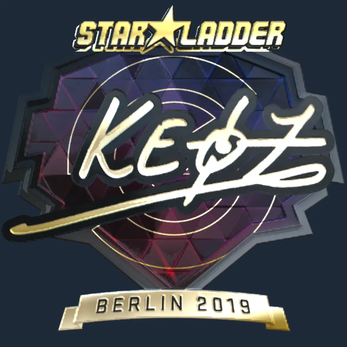 Sticker | Keoz (Gold) | Berlin 2019