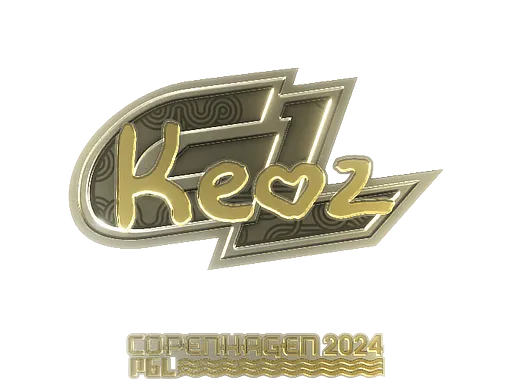 Sticker | Keoz (Gold) | Copenhagen 2024