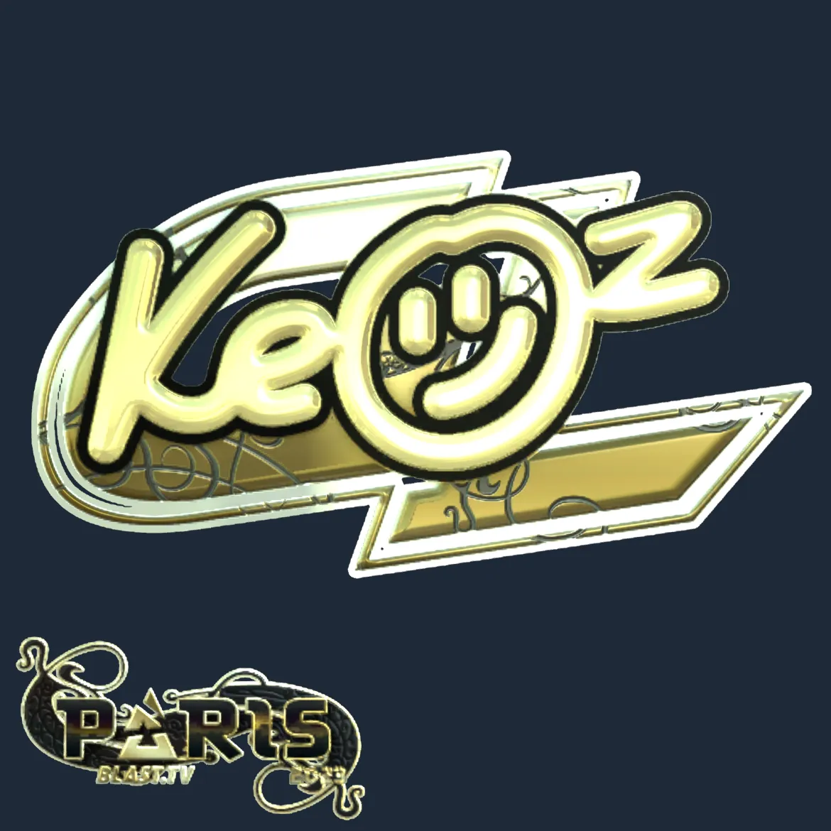 Sticker | Keoz (Gold) | Paris 2023