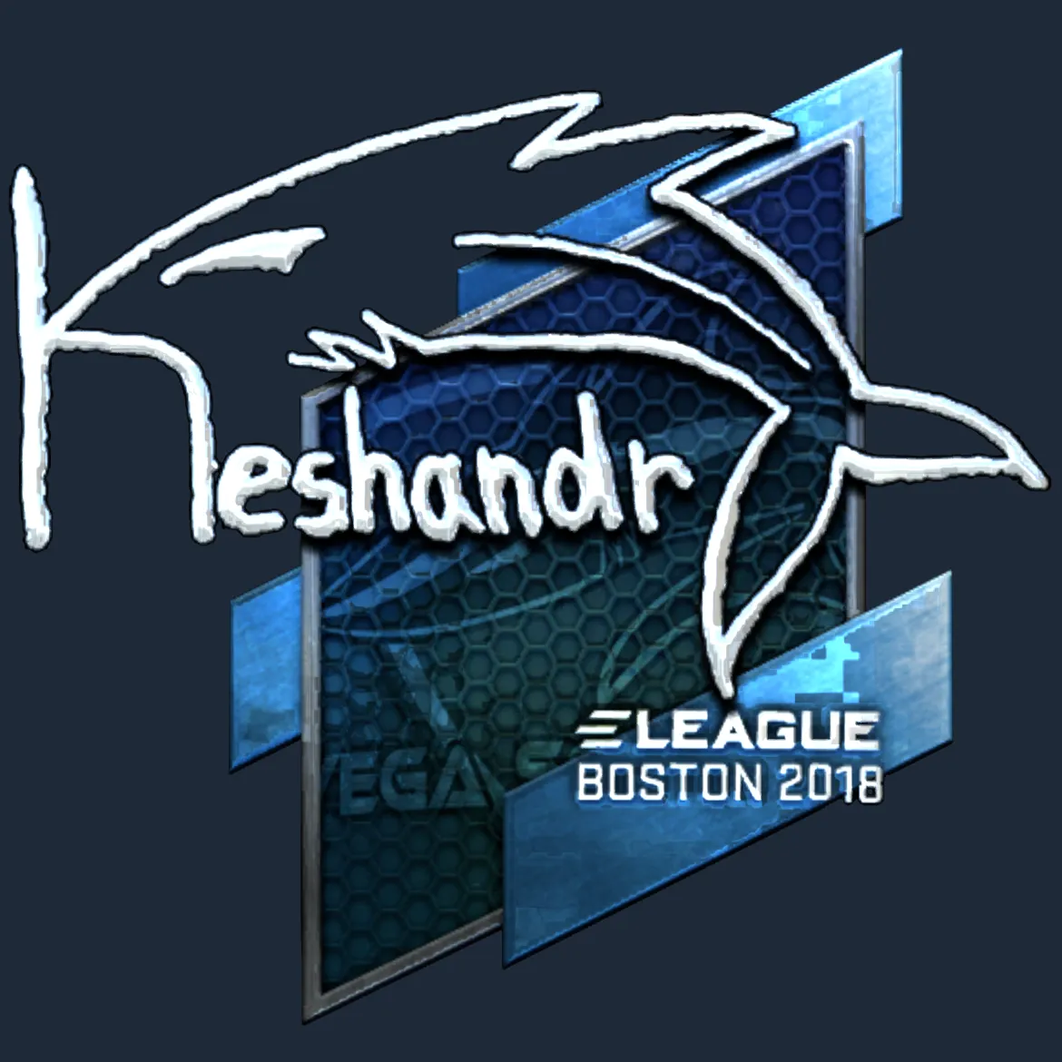 Sticker | keshandr (Foil) | Boston 2018