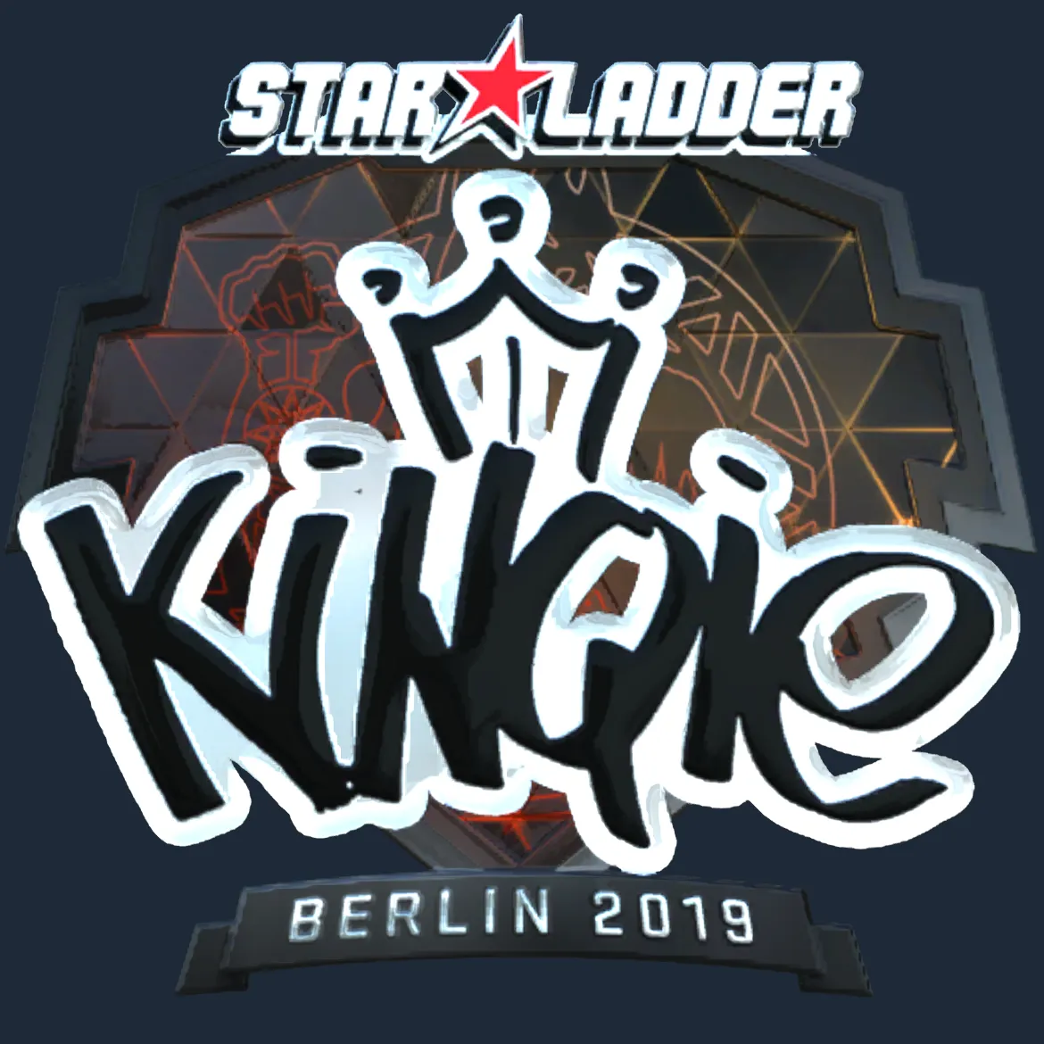 Sticker | kinqie (Foil) | Berlin 2019