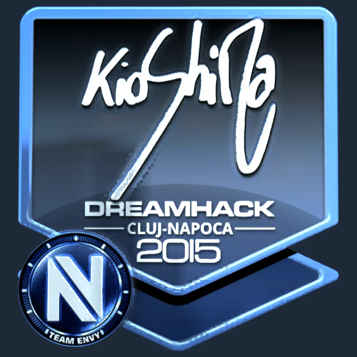 Sticker | kioShiMa (Foil) | Cluj-Napoca 2015