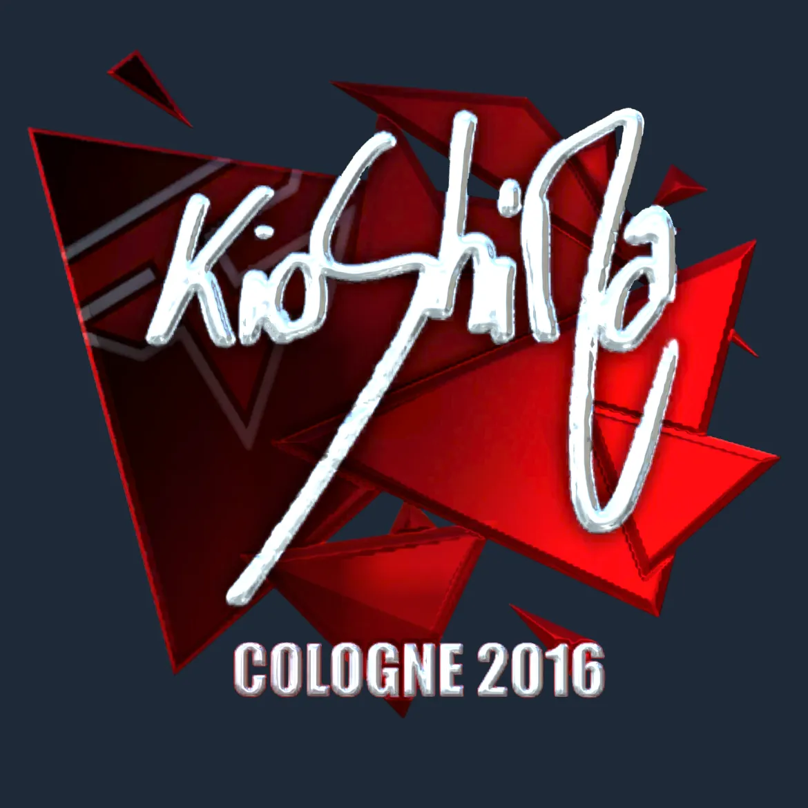 Sticker | kioShiMa (Foil) | Cologne 2016