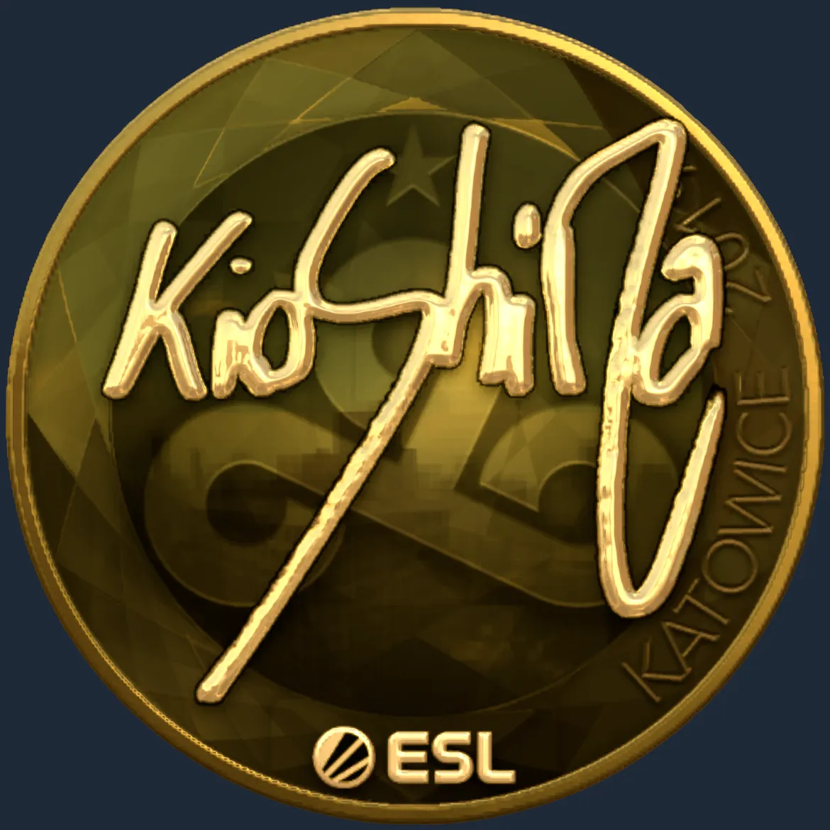 Sticker | kioShiMa (Gold) | Katowice 2019