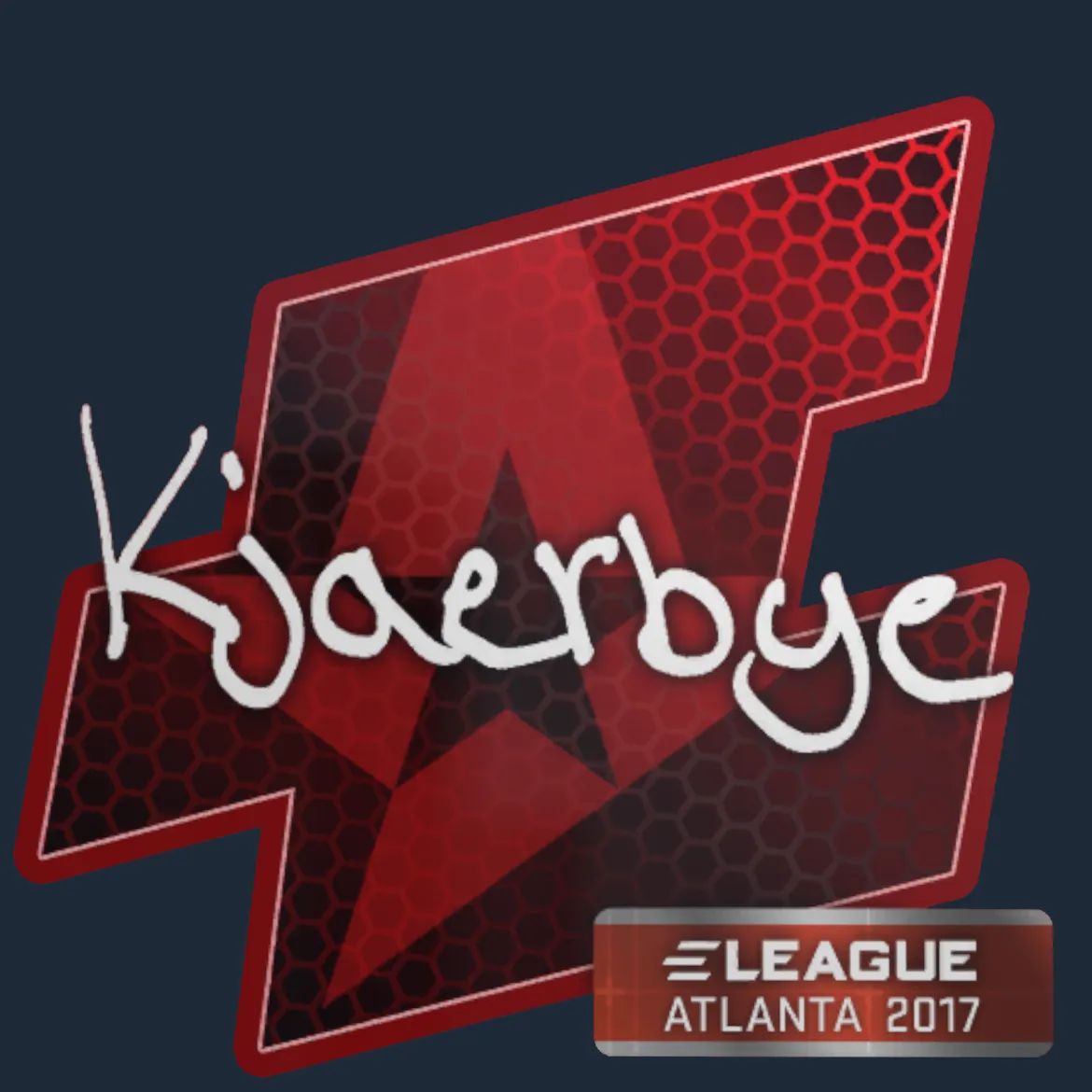 Sticker | Kjaerbye | Atlanta 2017