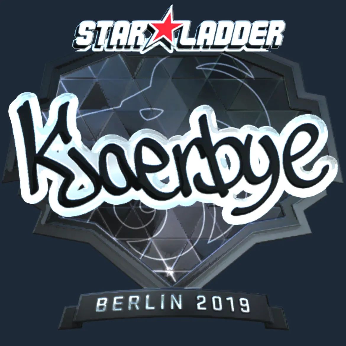 Sticker | Kjaerbye (Foil) | Berlin 2019