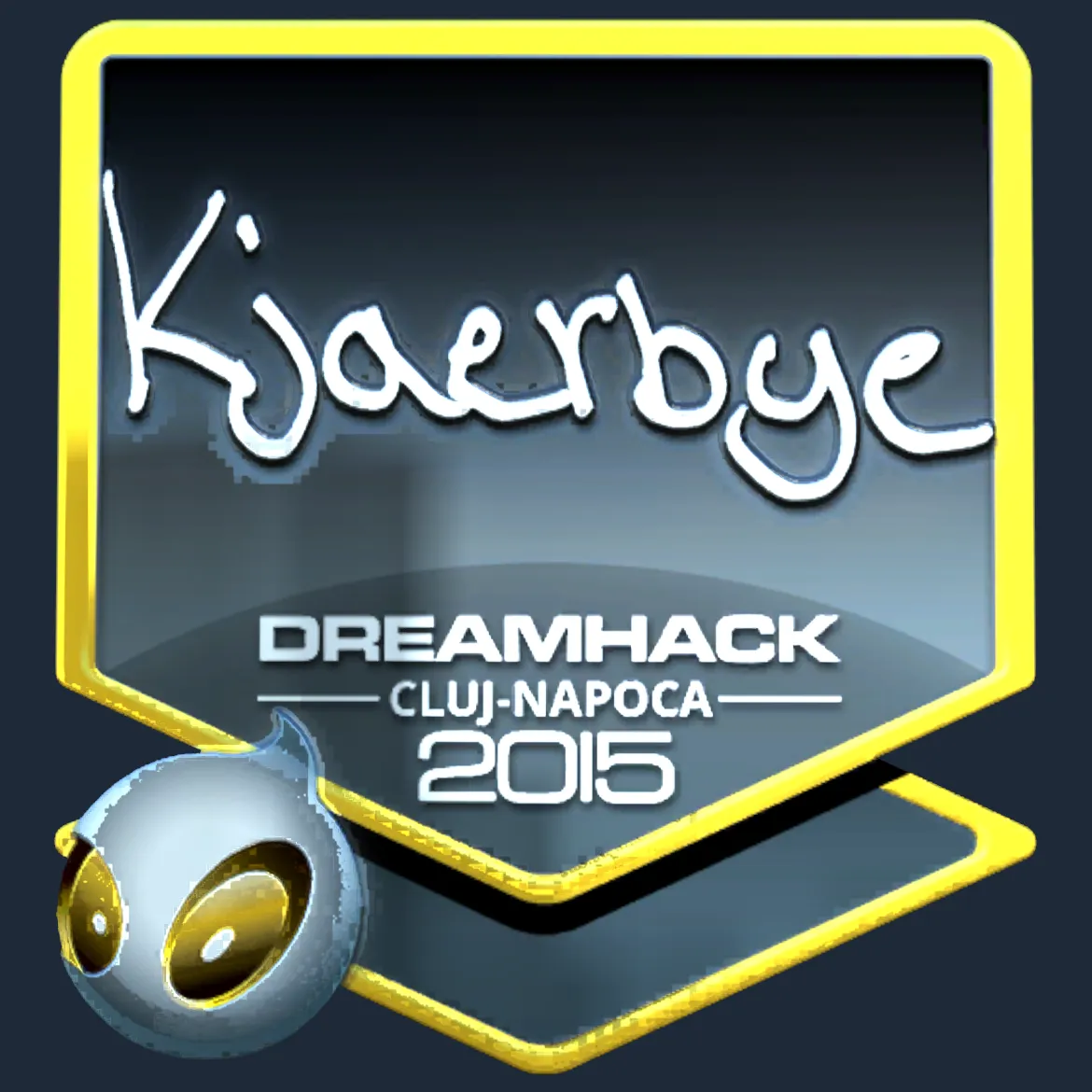Sticker | Kjaerbye (Foil) | Cluj-Napoca 2015