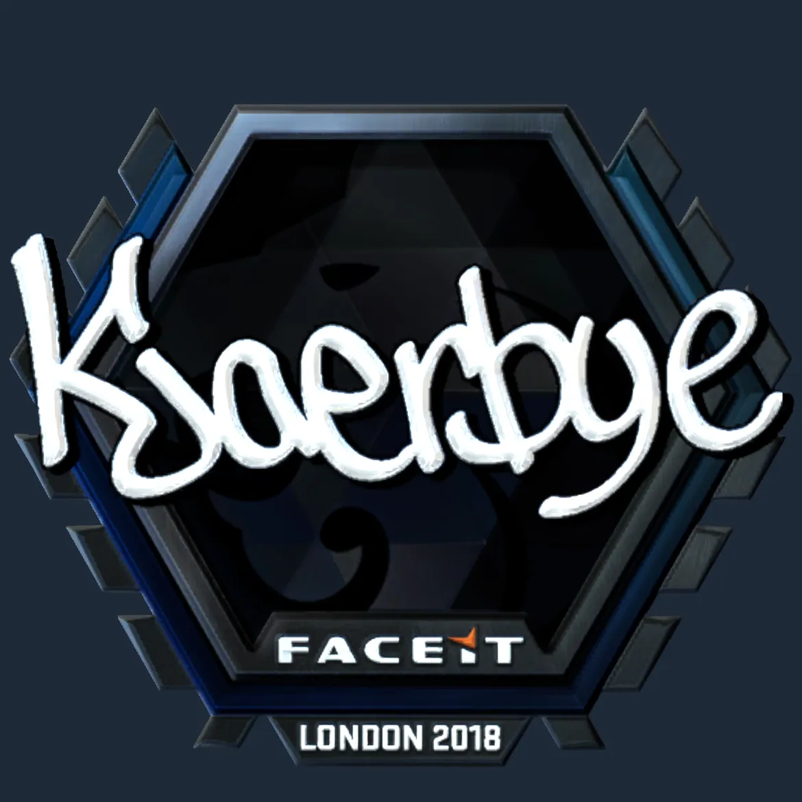 Sticker | Kjaerbye (Foil) | London 2018