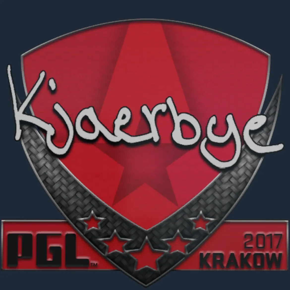 Sticker | Kjaerbye | Krakow 2017