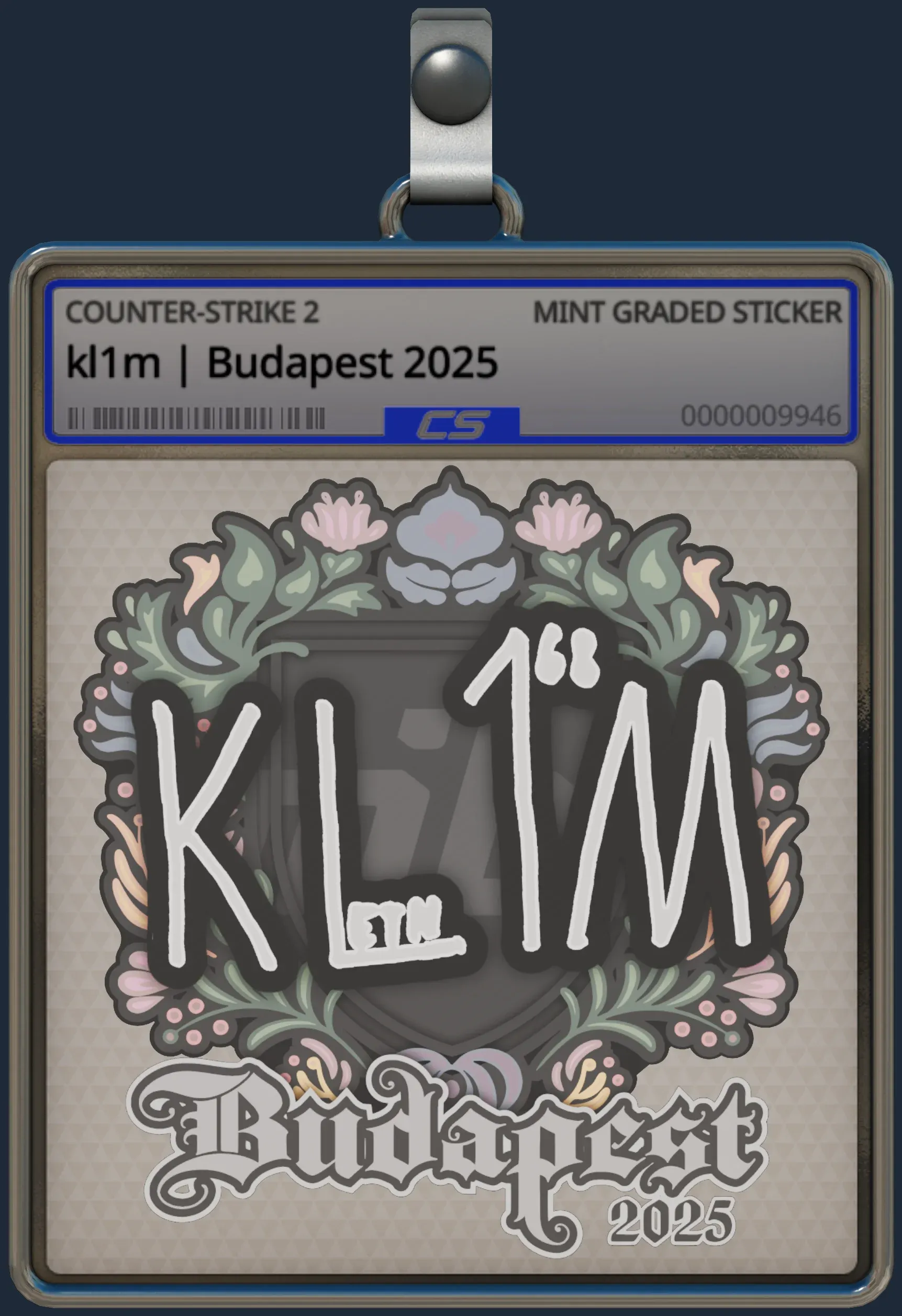Sticker | kl1m | Budapest 2025