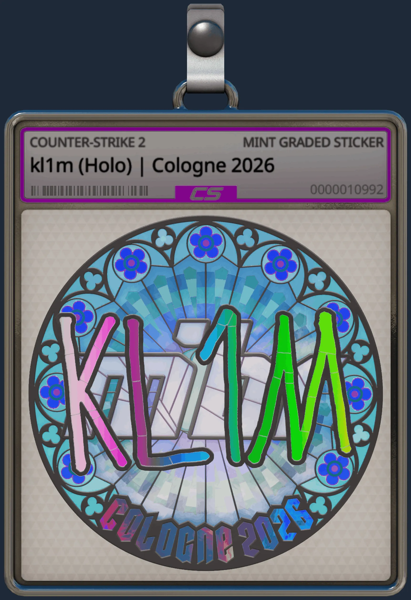 Sticker | kl1m (Holo) | Cologne 2026