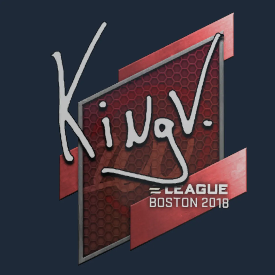 Sticker | kNgV- | Boston 2018