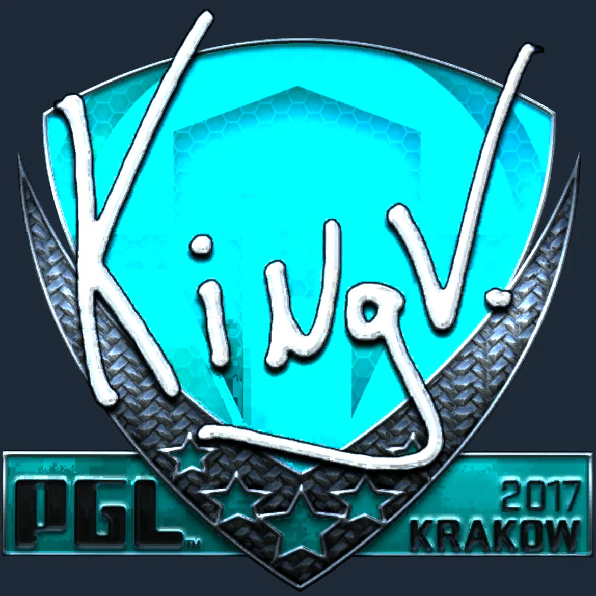 Sticker | kNgV- (Foil) | Krakow 2017