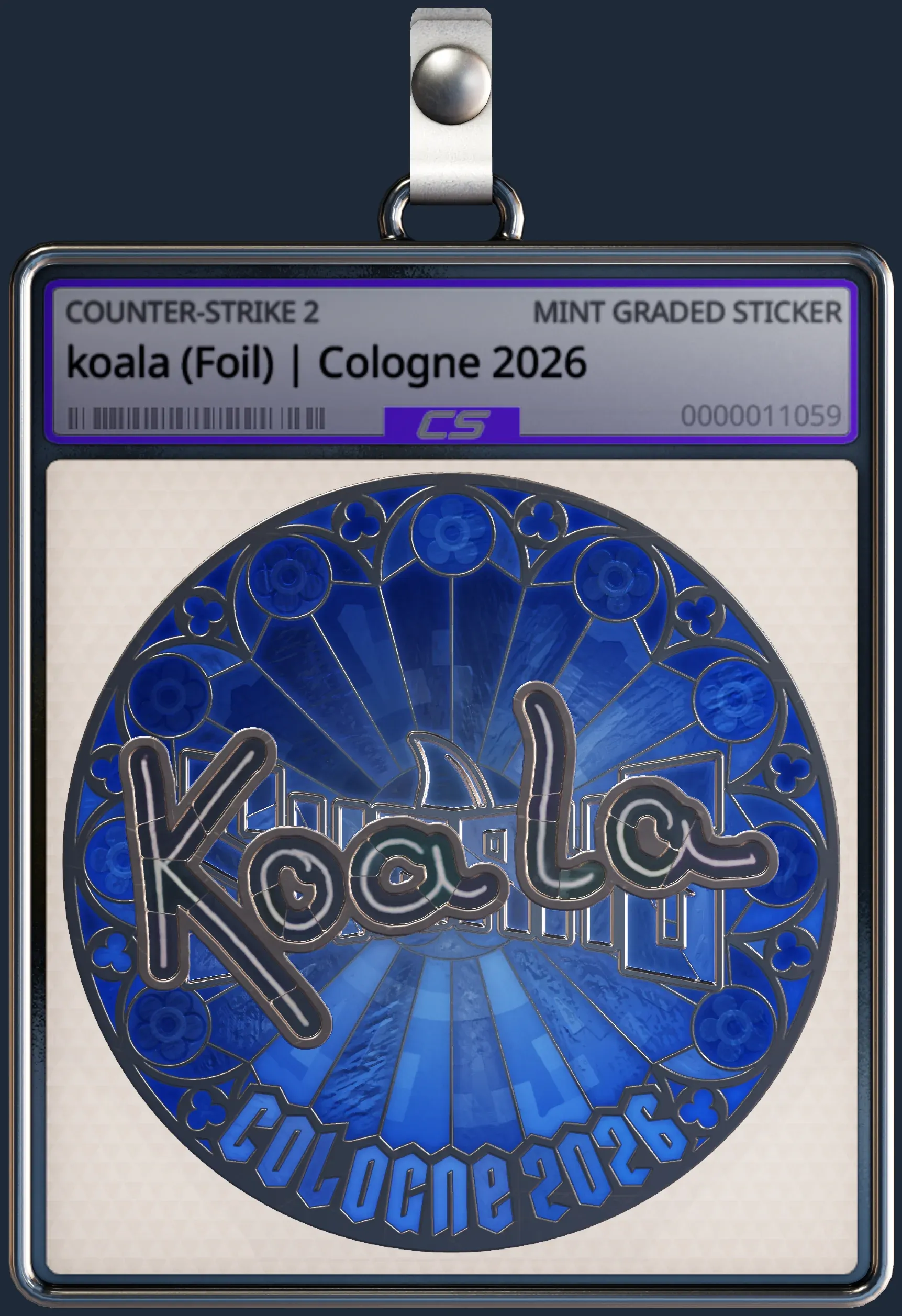 Sticker | koala (Foil) | Cologne 2026
