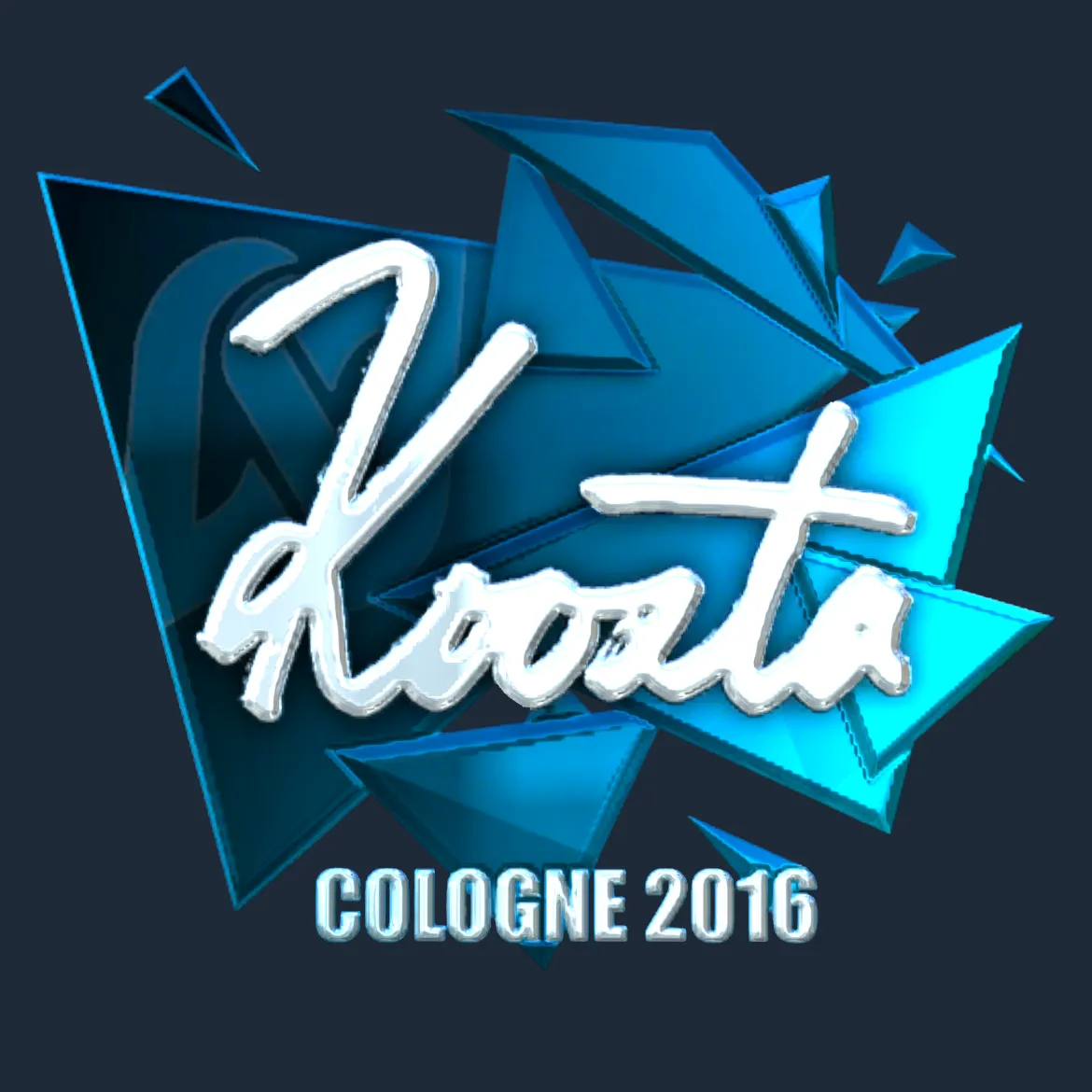 Sticker | koosta (Foil) | Cologne 2016