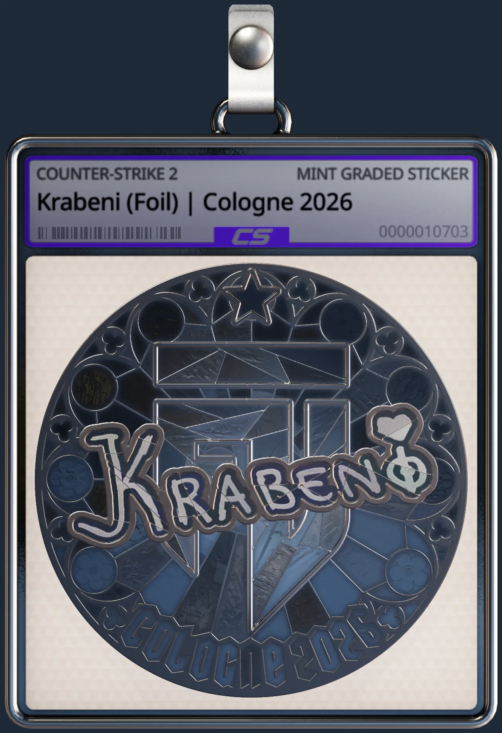 Sticker | Krabeni (Foil) | Cologne 2026