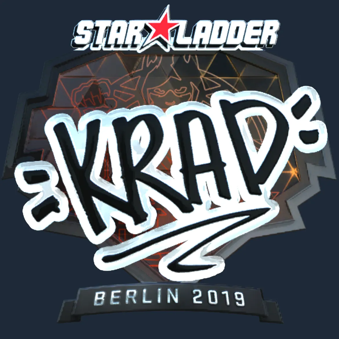 Sticker | Krad (Foil) | Berlin 2019