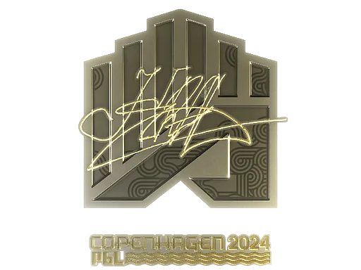 Sticker | Krad (Gold) | Copenhagen 2024