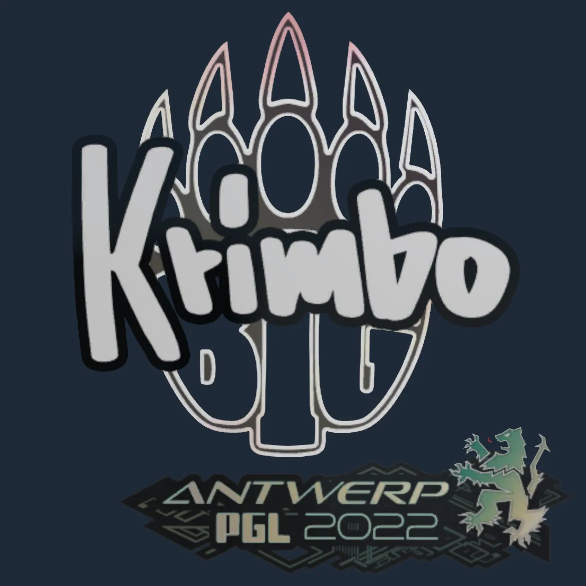 Sticker | Krimbo | Antwerp 2022
