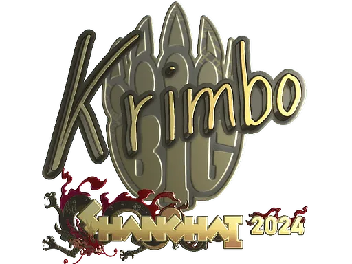 Sticker | Krimbo (Gold) | Shanghai 2024