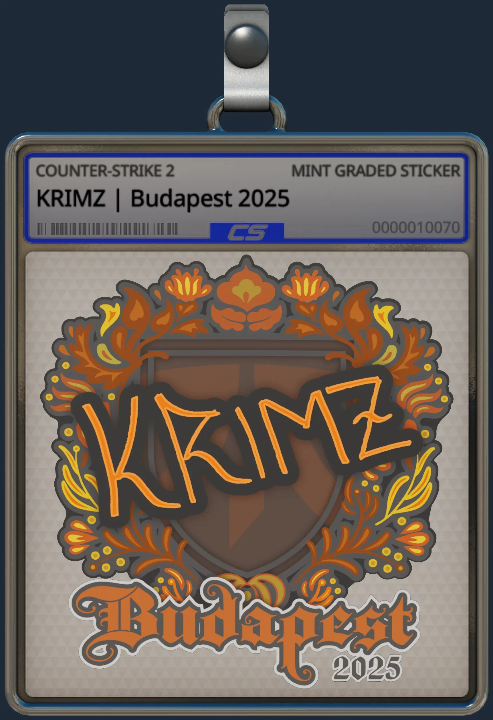 Sticker | KRIMZ | Budapest 2025