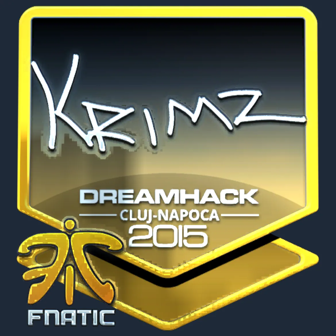 Sticker | KRIMZ (Foil) | Cluj-Napoca 2015