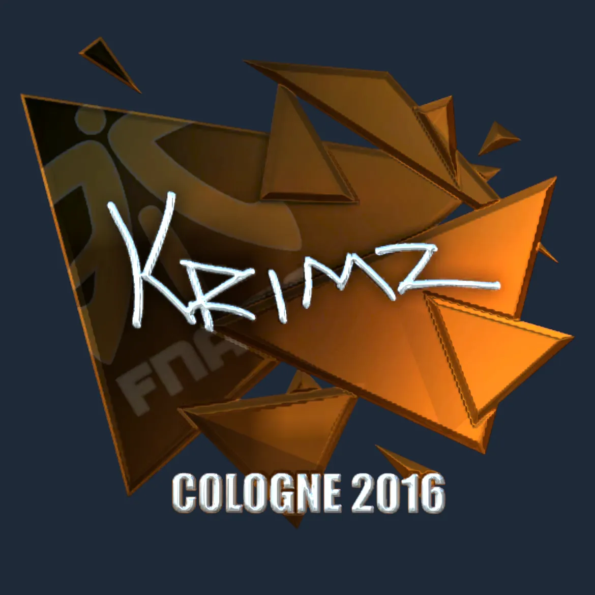 Sticker | KRIMZ (Foil) | Cologne 2016
