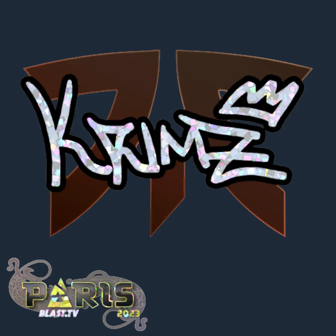 Sticker | KRIMZ (Glitter) | Paris 2023