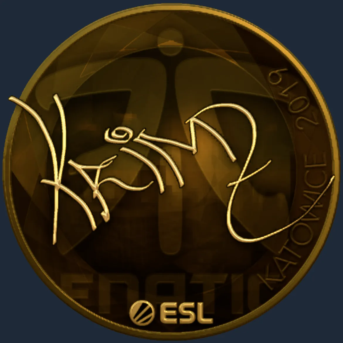 Sticker | KRIMZ (Gold) | Katowice 2019
