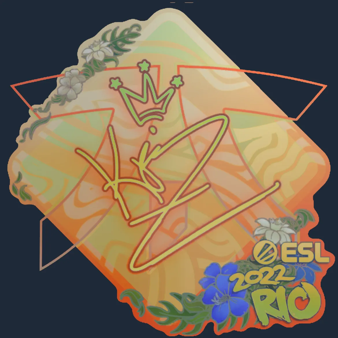 Sticker | KRIMZ (Holo) | Rio 2022