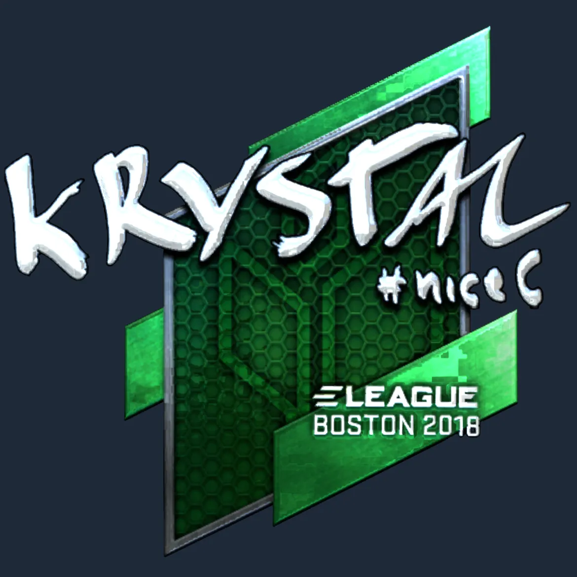 Sticker | kRYSTAL (Foil) | Boston 2018