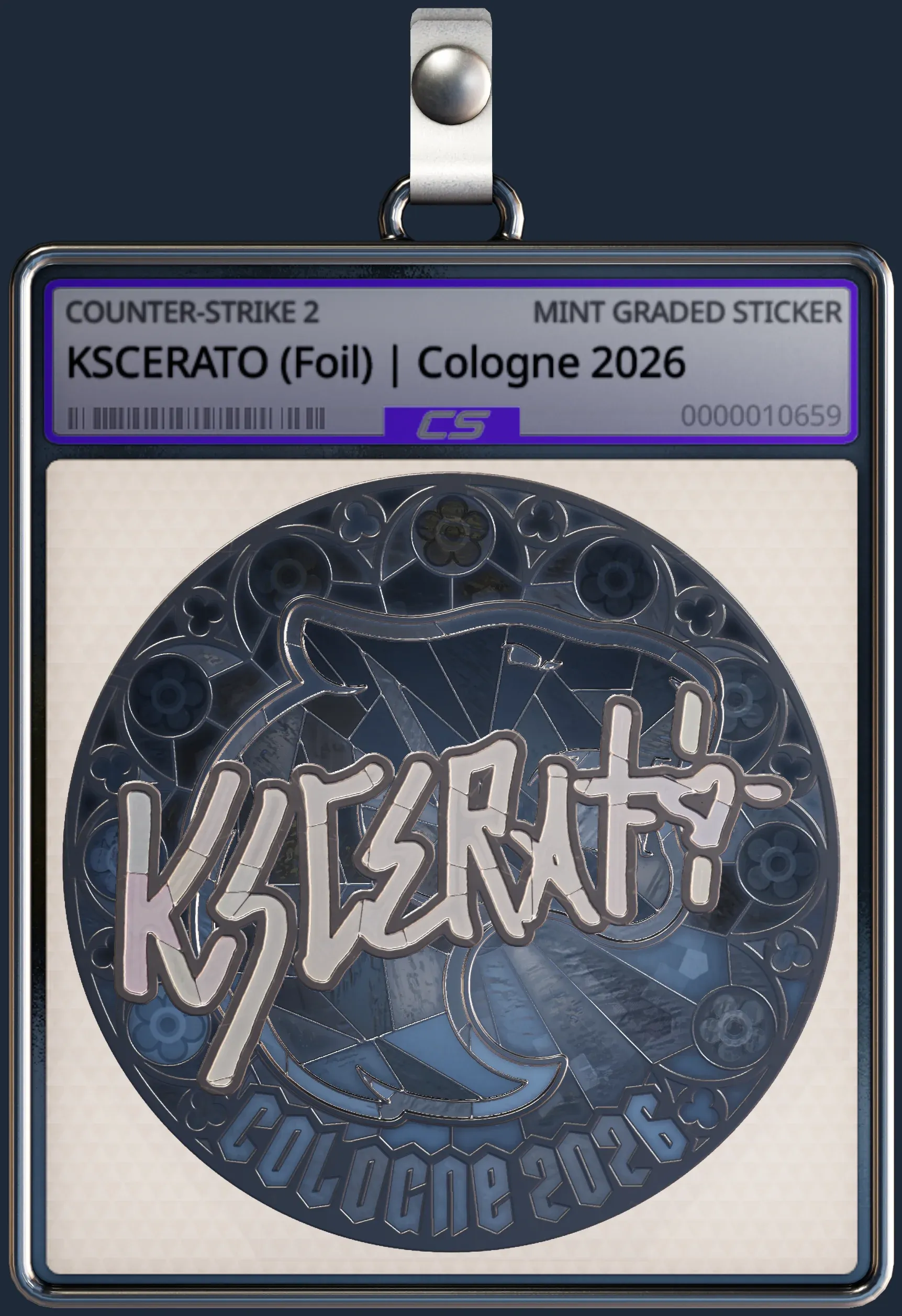 Sticker | KSCERATO (Foil) | Cologne 2026