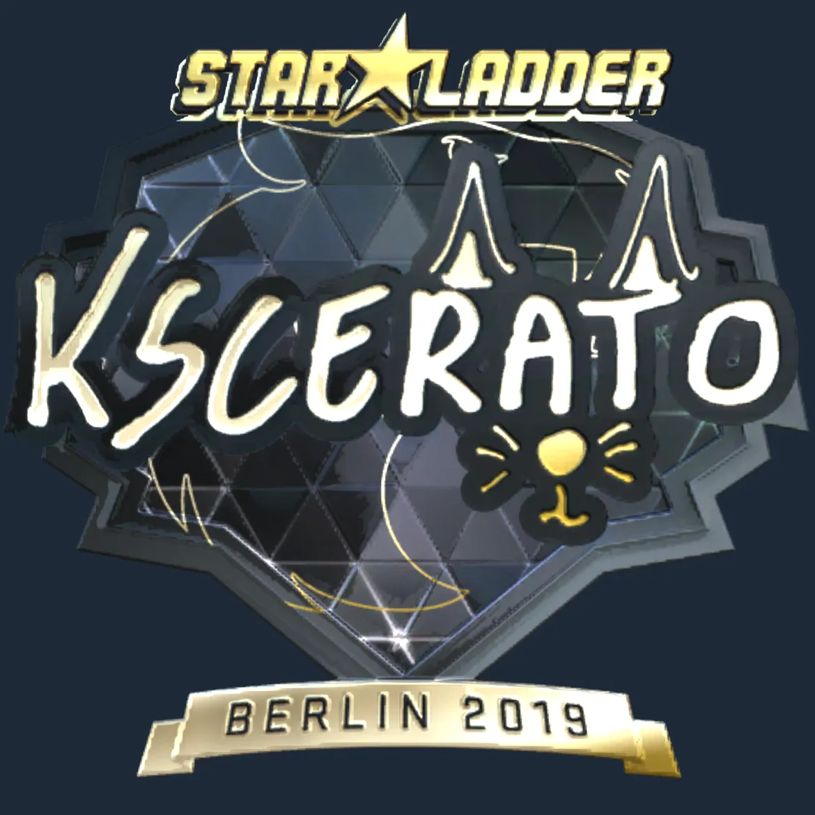 Sticker | KSCERATO (Gold) | Berlin 2019